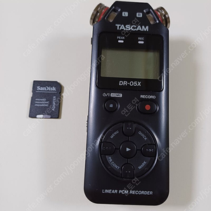 타스캠 DR-05 녹음기 - TASCAM DR-05 싸게 드립니다. (사은품있음)