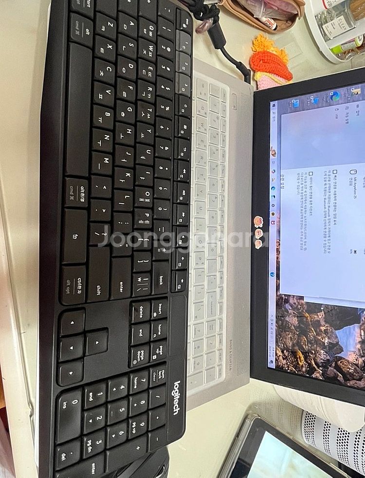 로지텍 블루투스 키보드--0