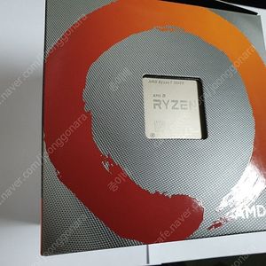 AMD 라이젠7 3800X 정품  CPU 팝니다.