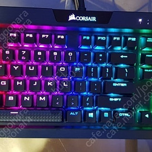 커세어 k70 RGB MK.2 키보드. 기계식 적축