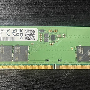 삼성전자 DDR5 16GB 4800 1개 팝니다