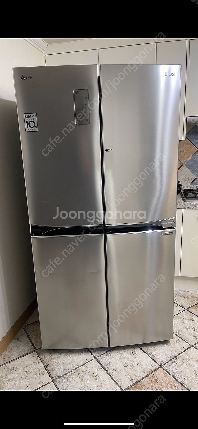 LG디오스 양문형 냉장고 R-F915HBSS 910L ...--0