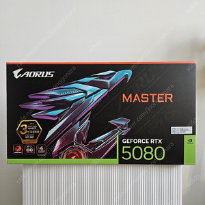 기가바이트 RTX 5080 어로스 마스터