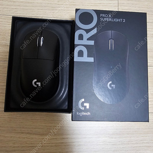 지슈라2+충전독(이메이션) 로지텍 G PRO X SUPERLIGHT2 블랙 판매합니다. (경북 김천)