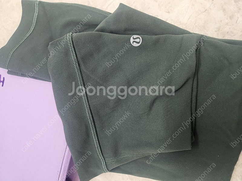 룰루레몬 얼라인크롭 21인치 아시아핏s사이즈--0