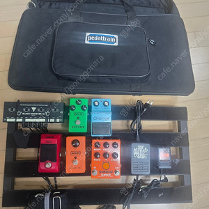 페달트레인 보드 파워서플라이, korg pb-01, Diablo okko, mxr phase90 gt-od, chorus boss