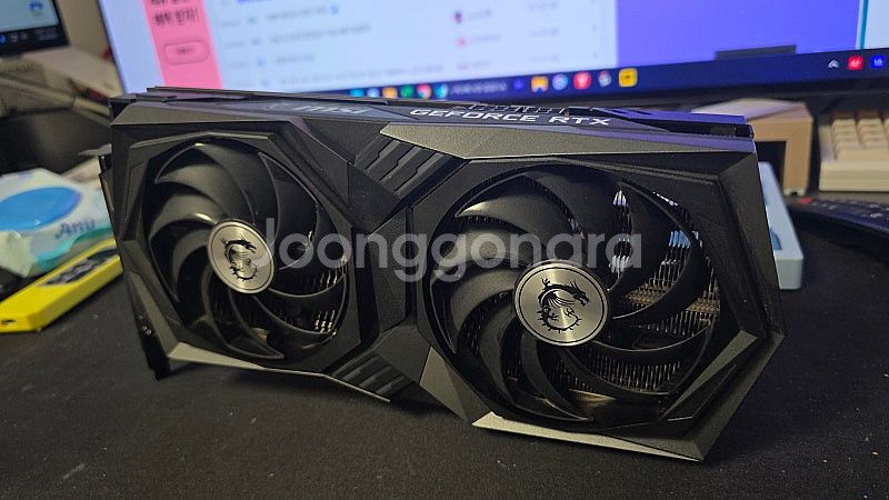 RTX 3060Ti GAMING X 8G LHR 팝니다...--1
