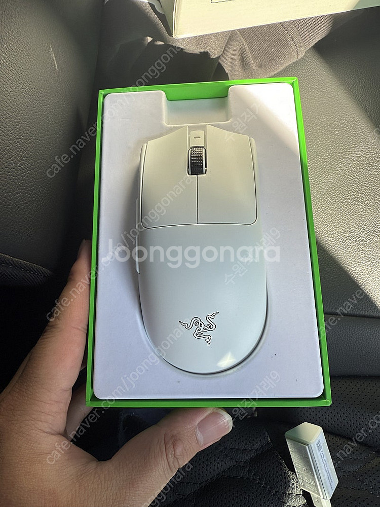 레이저 바이퍼V3 Pro 화이트 판매합니다.--0