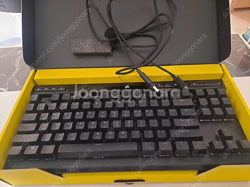 커세어 k70 rgb tkl 적축 키보드 급처 택포 3...--0