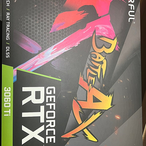 컬러풀 RTX 3060 Ti 토마호크 팝니다.