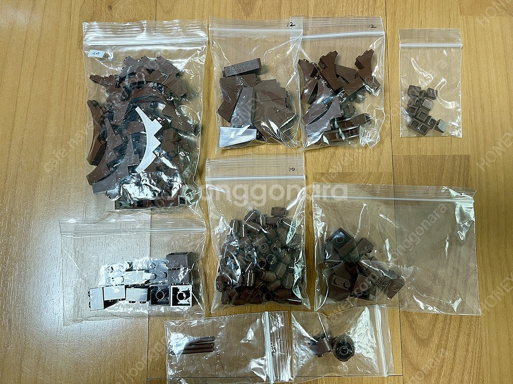 레고 디오라마 창작용 식물, 꽃, 나무, 파파야나무, ...--1