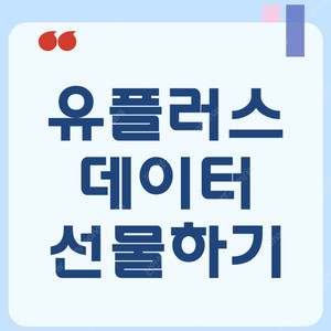 유플러스데이터2GB