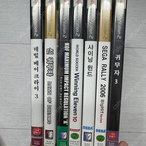 PS2게임타이틀 팝니다.