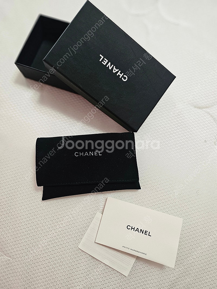 샤넬 AP1167 금장 카드지갑--4