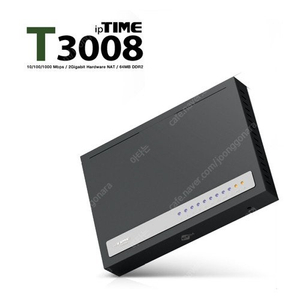 iptime T3008 8포트 유선공유기