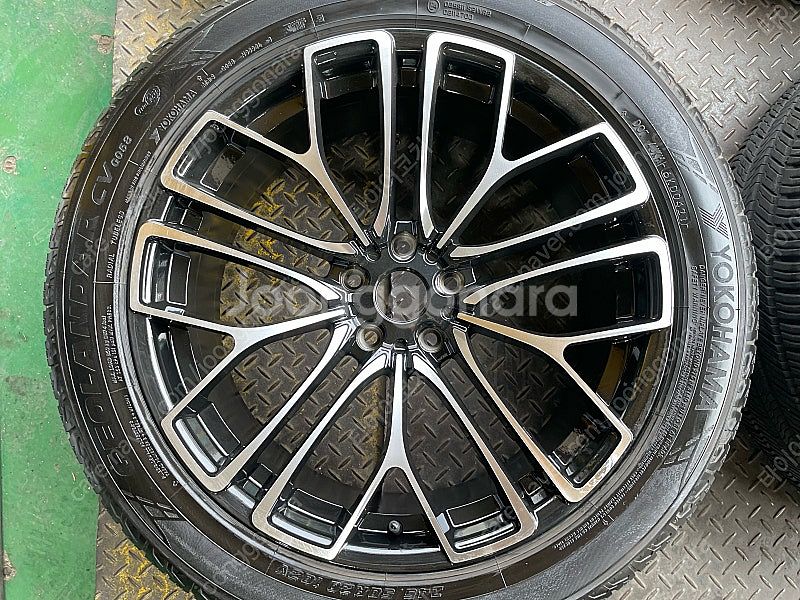 20인치 BBS REX 블랙폴리쉬 신품휠 타이어 팝니다--2