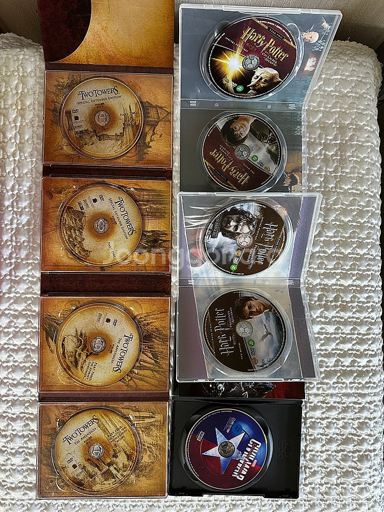 해리포터 시빌워 반지의 제왕 디비디 dvd 최상 택포--1