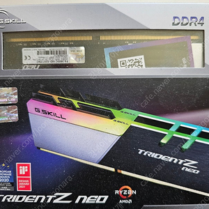 지스킬 메모리 TridentZ NEO DDR4 32g (16gX2) F4-3600C16D-32GTZNC