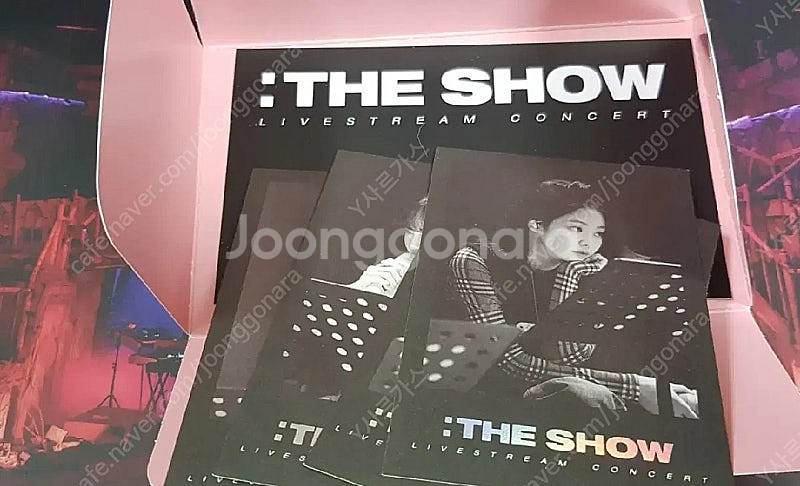랜덤 구성품 없는 2021 블랙핑크 THE SHOW D...--1