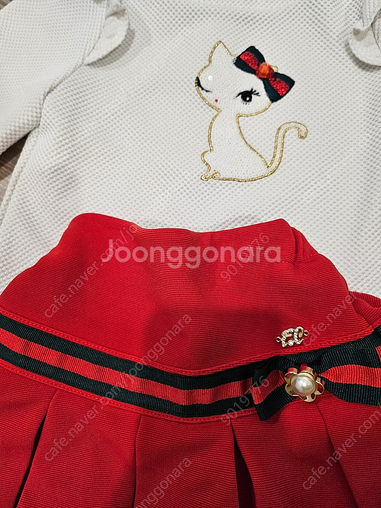 프렌치캣 상하 110사이즈--1