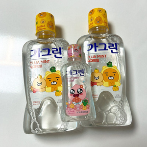 (미개봉새제품)가그린 유자민트향 550ml X 2개 일괄 판매