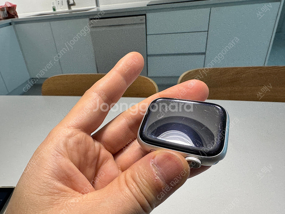 애플워치7 45mm 셀룰러 나이키(보증완료/78프로)--8