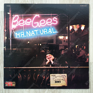 Bee Gees - Mr. Natural 1974년 일본초판