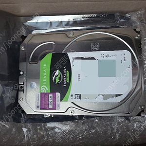 씨게이트 HDD 4TB 중고 팝니다.