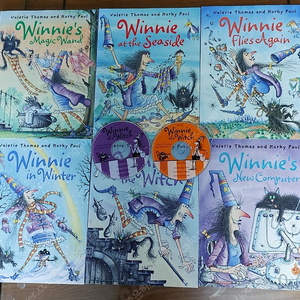 잠수네영어 정품 Winnie the Witch6권, cd2장 택포가격