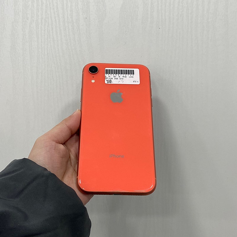 71474 아이폰XR 64GB 코랄 부산 중고폰 팝니다...--2