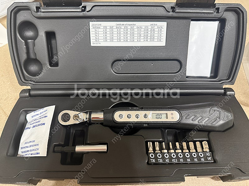 시마노 프로팀 디지털 토크렌치--0