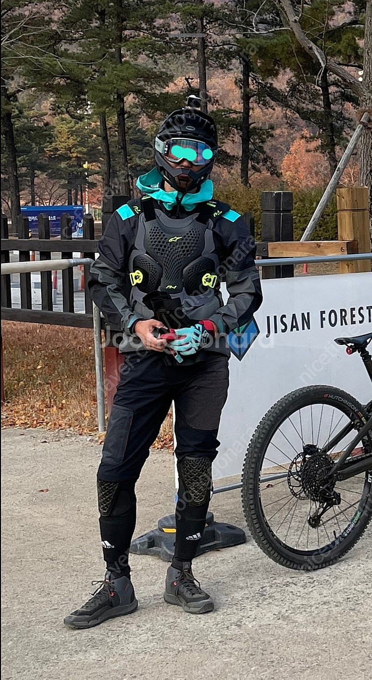 알파인스타 보호대 mtb 산악자전거 바이크--2