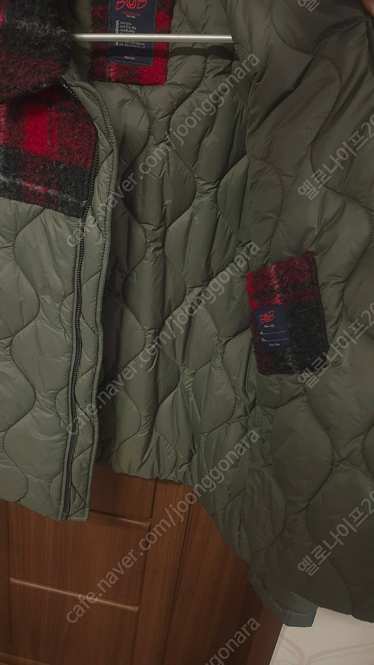 비오비 패딩 자켓(이태리 직수입 라인)--5