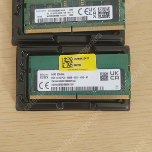 노트북용 메모리카드 DDR5 8GB 4800 팝니다