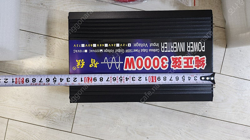 순수정현파 인버터 3000w 4000w 220v 60hz용 12v용입니다 이미지