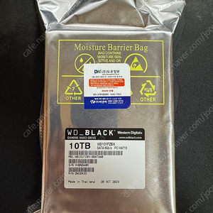 (직거래) WD BLACK 10TB HDD 팝니다.