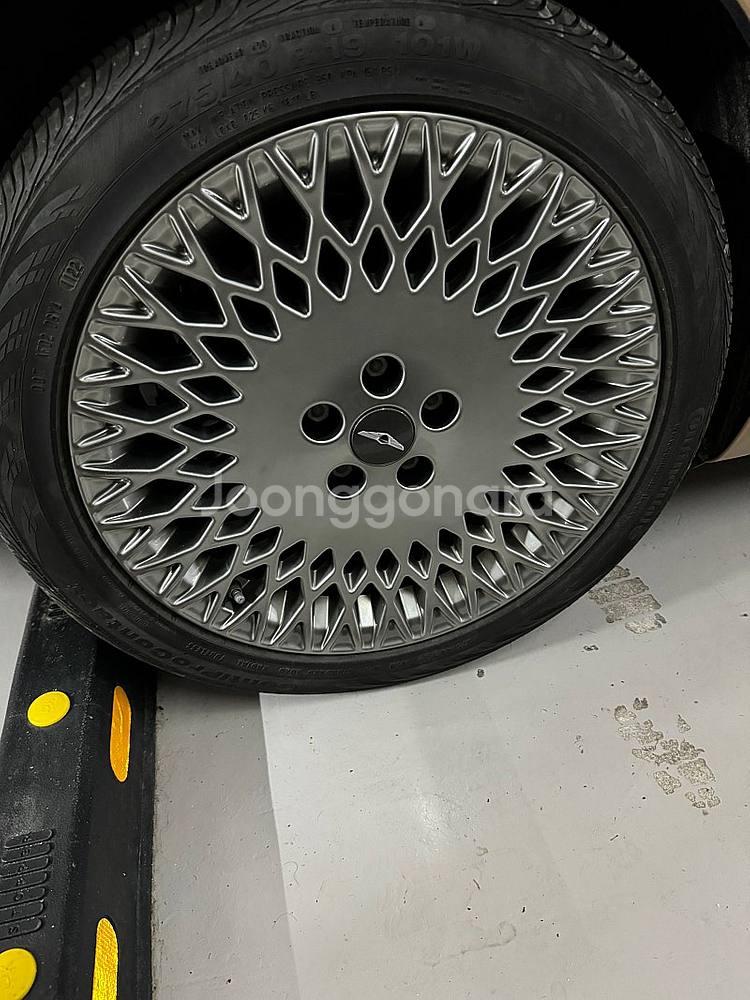 (청주, 개인) G80 RG3 19인치 불판 휠 타이어...--3