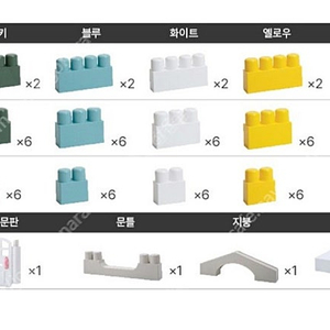 빅블럭 74pcs 햇님토이 아이누리