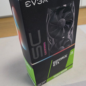 EVGA 1660 SUPER 팝니다.(택비포함)