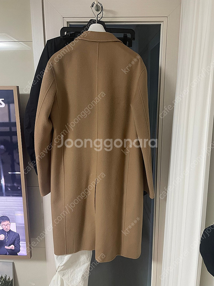 마마가리 미니멀 핸드메이드 코트 베이지 48Size--1