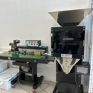 심팩 원두 자동 계량기 , 날인 밴드실러 판매합니다.