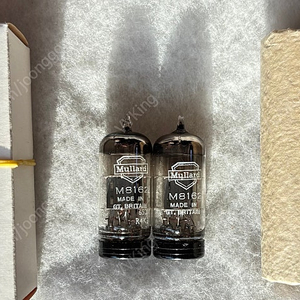 Mullard 멀라드 M8162(12AT7/ECC81고신뢰관) NOS NIB 판매