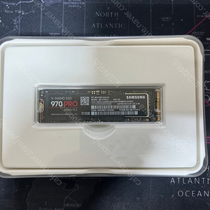 삼성 970 PRO NVMe M.2 512 GB 입니다.