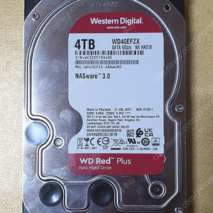 WD RED PLUS 4TB, Seagate SkyHawk 4TB 판매합니다.