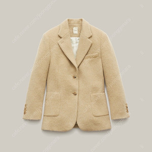 샵엠 sandy mohair jacket (butter) 34사이즈