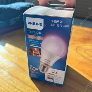 필립스 Wiz 스마트 LED 전구 60w