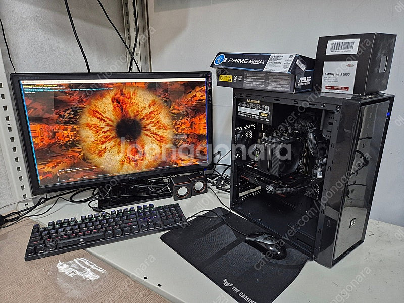 라이젠5600+RX6600+16G+공랭쿨러+256GB ...--0