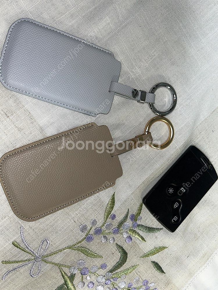QM3 스마트키 가죽 케이스--1