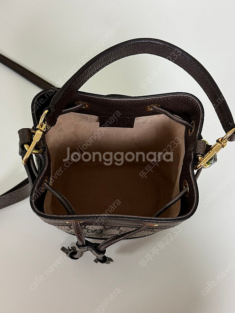 구찌 오피디아 GG버킷백 미니 (정품)--5