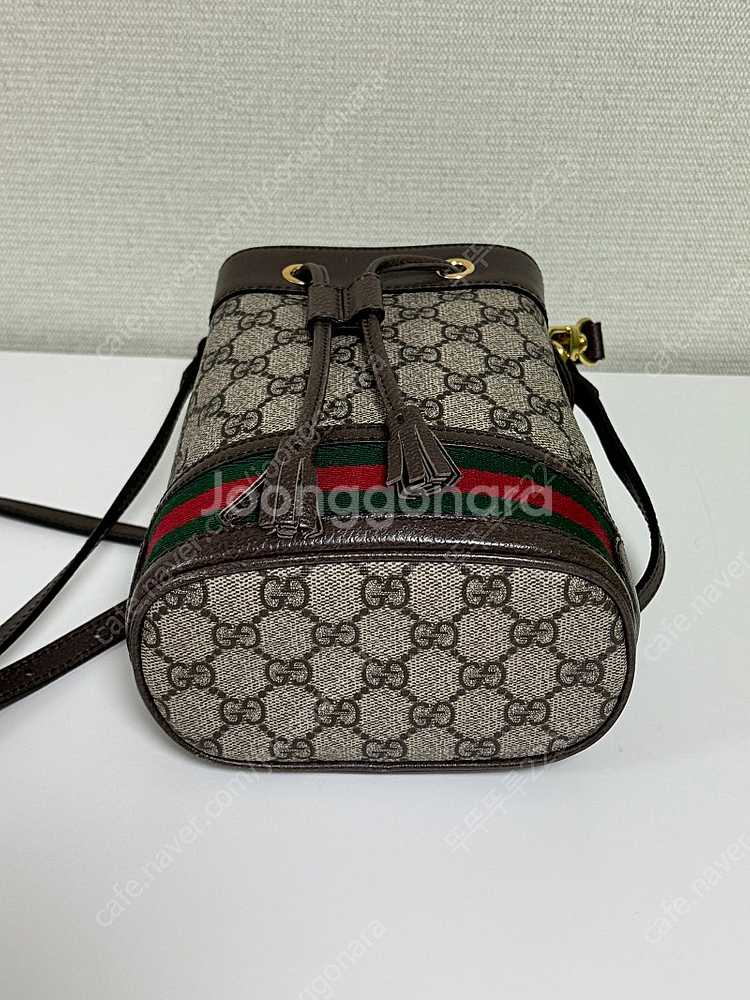 구찌 오피디아 GG버킷백 미니 (정품)--6